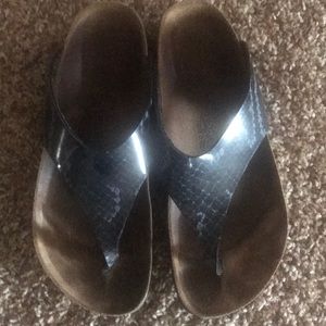 Worn soles are still good